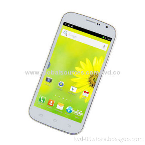 Touchscreen mobile phone quad core, 5.0" IPS, WCDMA 850/1900/2100, 13.0MP rear, 5.0 MP front